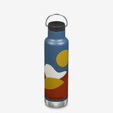 Klean Kanteen 592ml Classic Insulated Water Bottle with Mountain Pattern