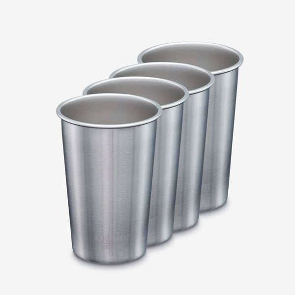 Steel Pint 16oz - 4 Pack (473ml)