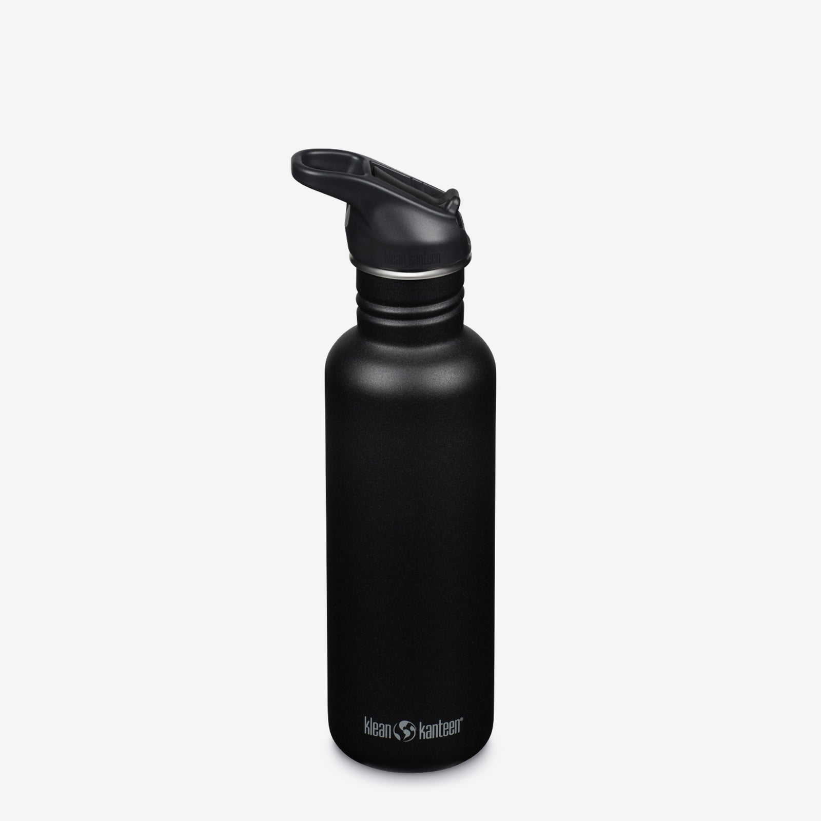 Steel Water Bottle - Sport Cap & Straw - Classic 800ml | Klean