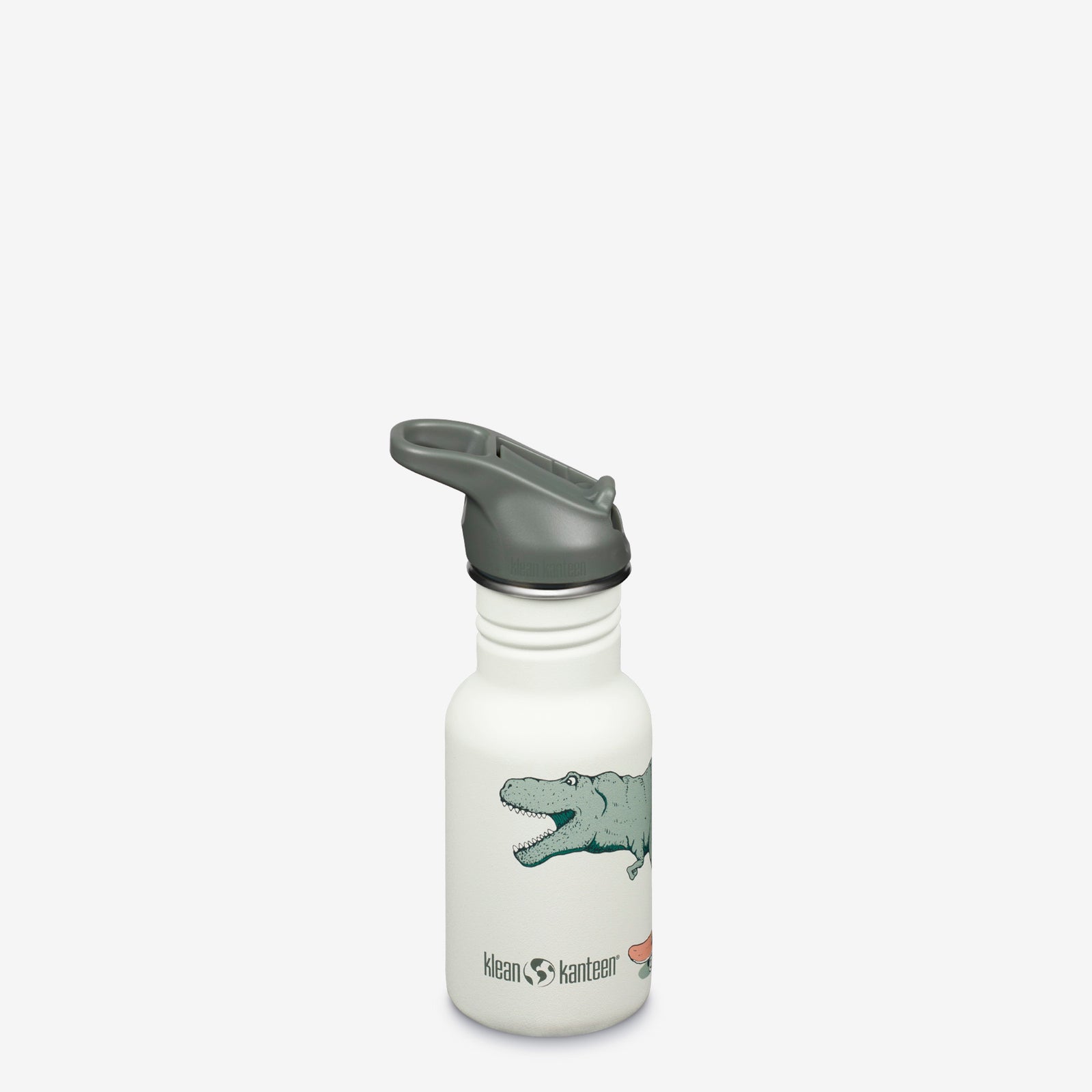 Botella De Agua Infantil Klean Kanteen Classic 12 Oz - Acero Inoxidable, Libre De BPA, Con Tapa Sport Cap