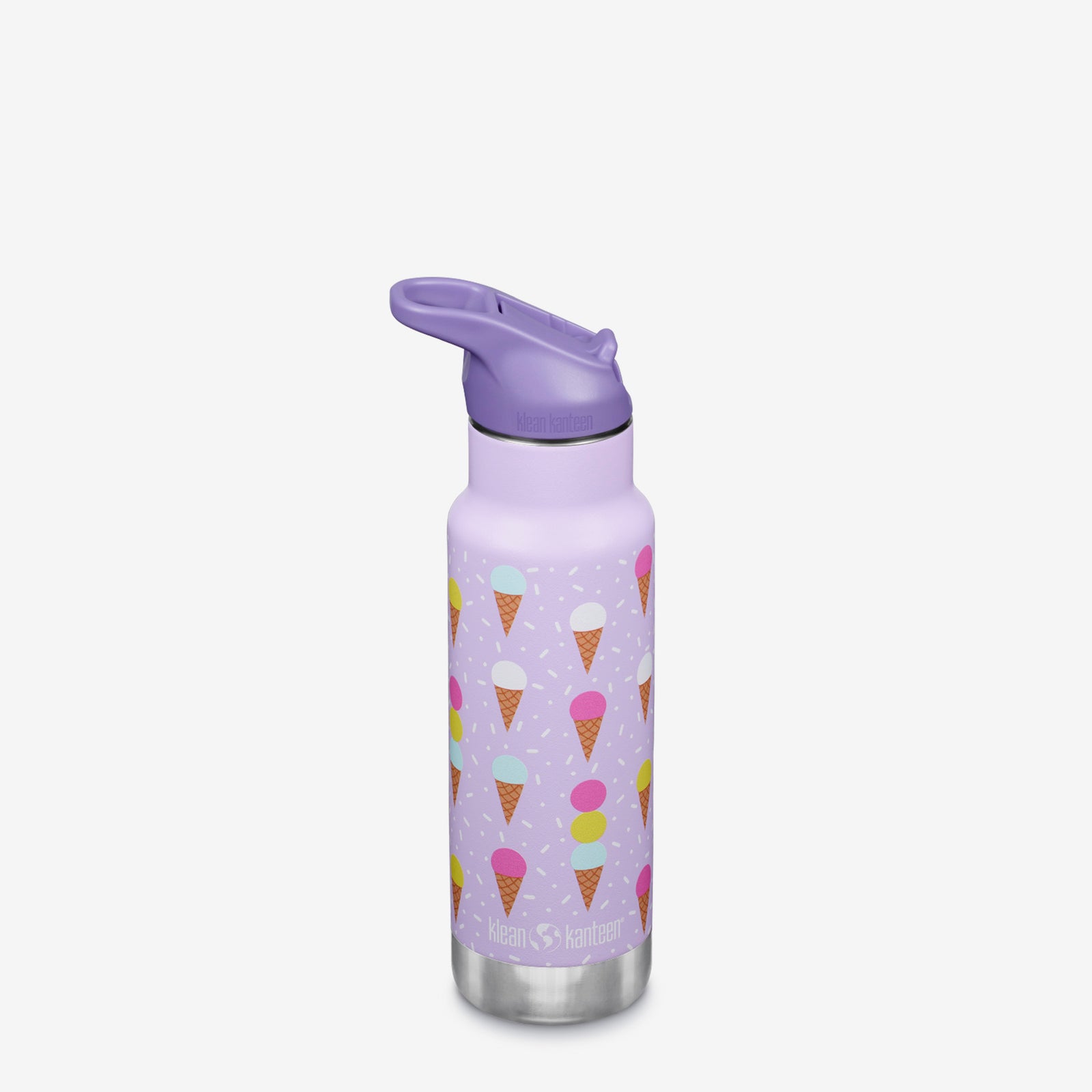 Konokyo 87oz (3Lid) Water Bottle - Large Capacity, Purple, Motivational Time Marker - View #6