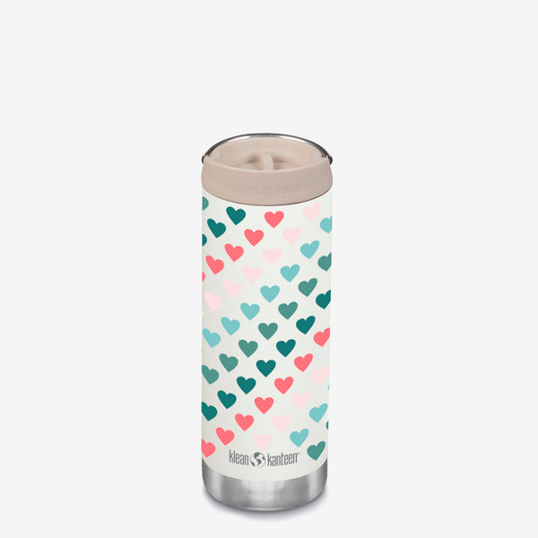 Limited Edition Insulated TKWide Bottle 473ml (16oz) with Café Cap - Rainbow of Love