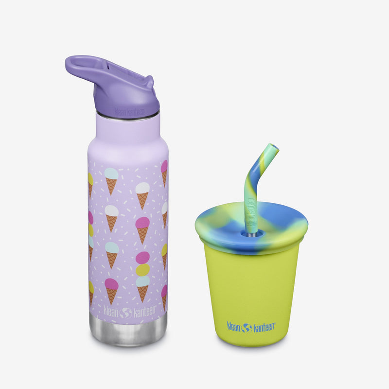 Kid's Sippy Cup and Water Bottle Set