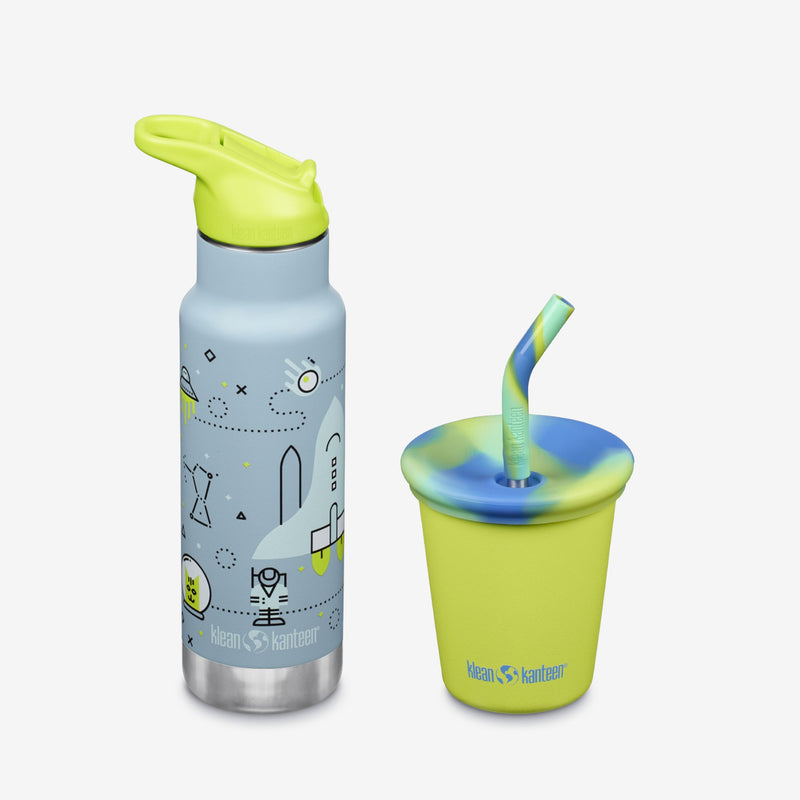 Kid's Sippy Cup and Water Bottle Set