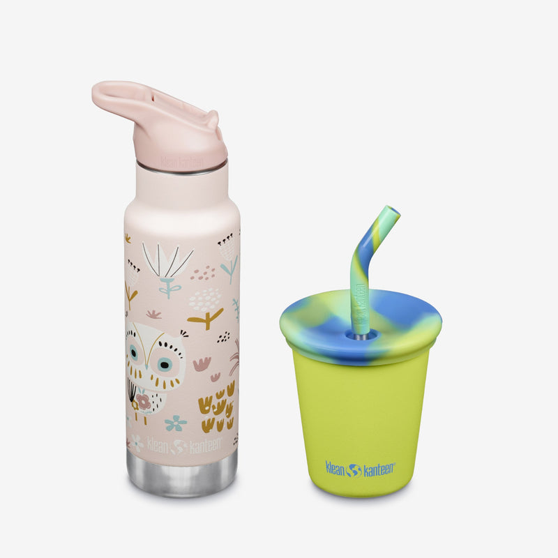 Kid's Sippy Cup and Water Bottle Set