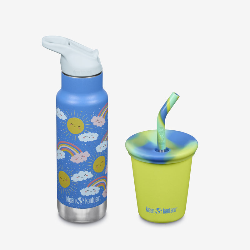 Kid's Sippy Cup and Water Bottle Set