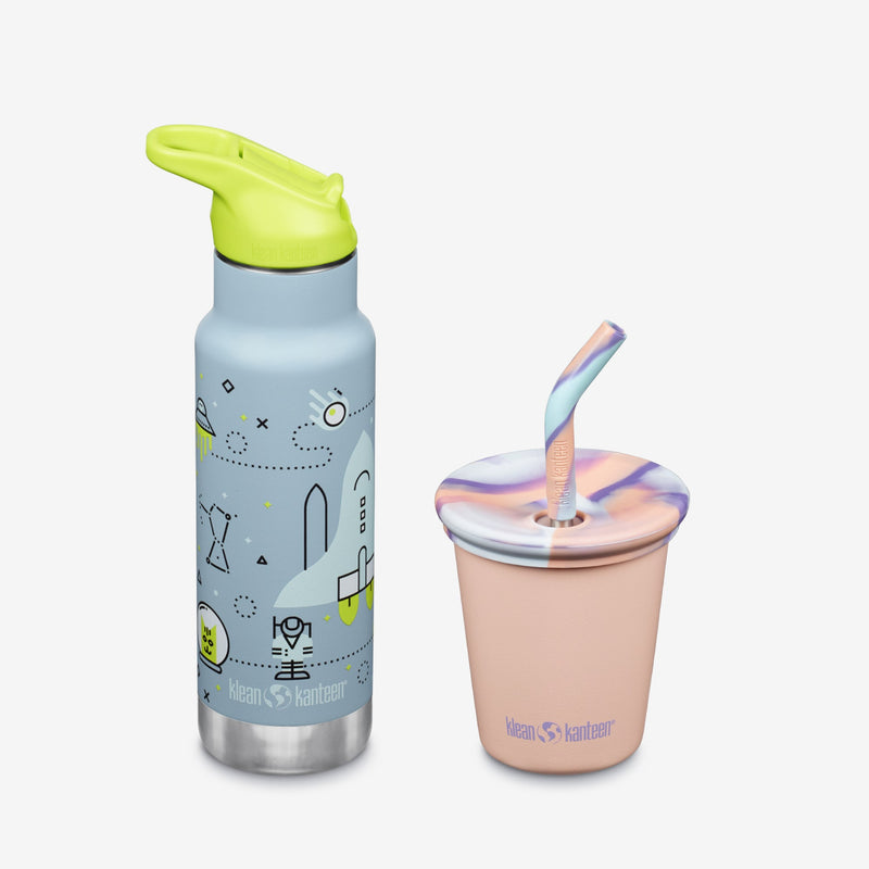 Kid's Sippy Cup and Water Bottle Set