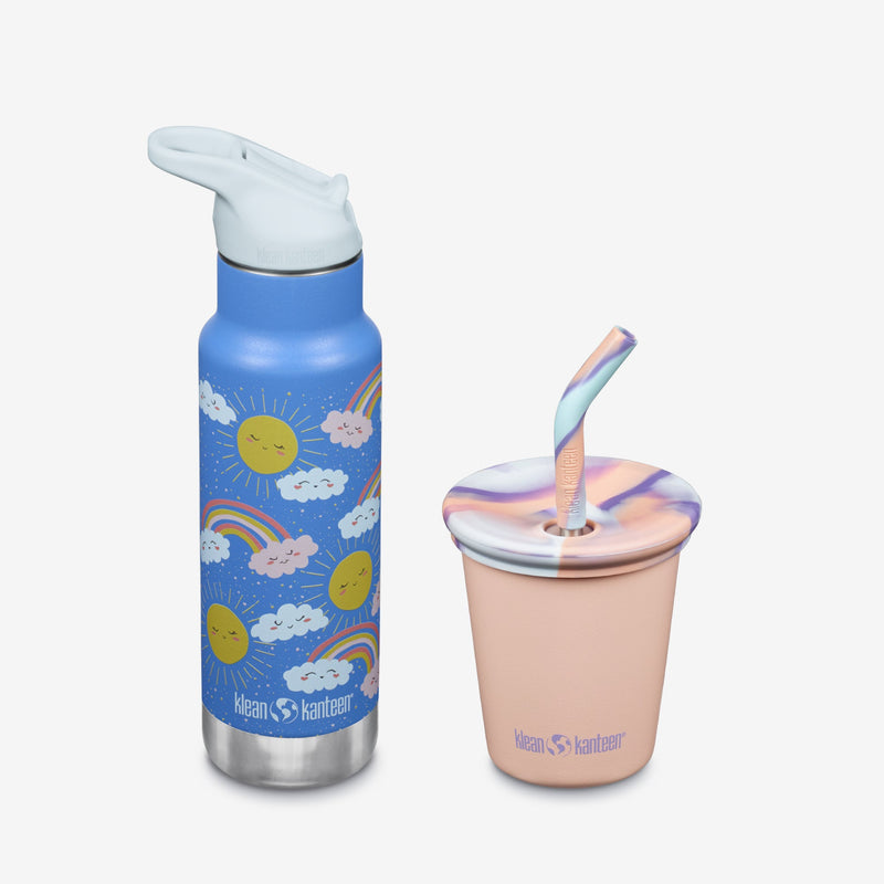Kid's Sippy Cup and Water Bottle Set