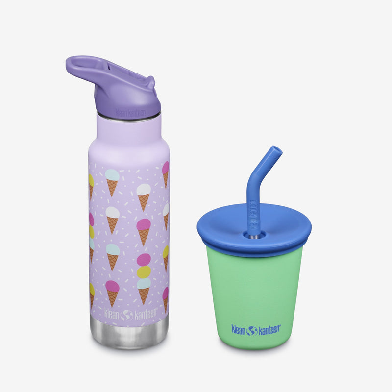 Kid's Sippy Cup and Water Bottle Set