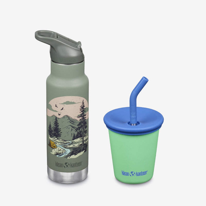 Kid's Sippy Cup and Water Bottle Set