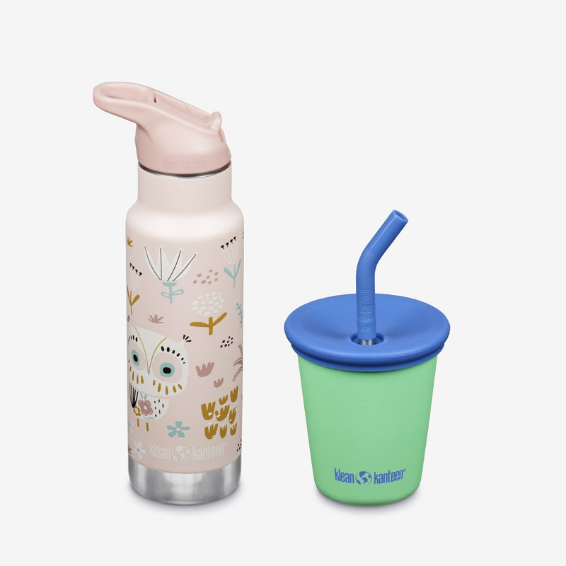 Kid's Sippy Cup and Water Bottle Set