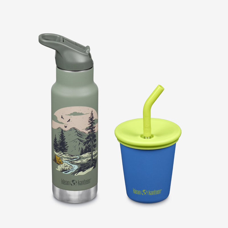Kid's Sippy Cup and Water Bottle Set