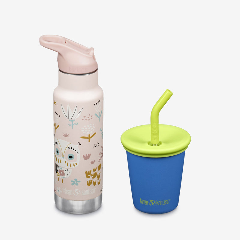 Kid's Sippy Cup and Water Bottle Set