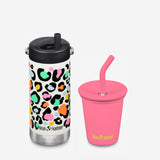 Kid's Sippy Cup and Wide Water Bottle Set