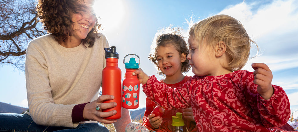 12oz (355ml) Stainless Steel Sippy Cup and Kids Water Bottle | Klean ...