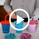 Kid's Sippy Cup and Wide Water Bottle Set