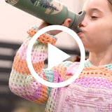 Video - Klean Kanteen Kid's Bottles with Flip Seal Sport Cap
