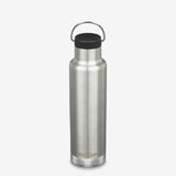 Klean Kanteen 592ml Classic Insulated Water Bottle in Brushed Steel