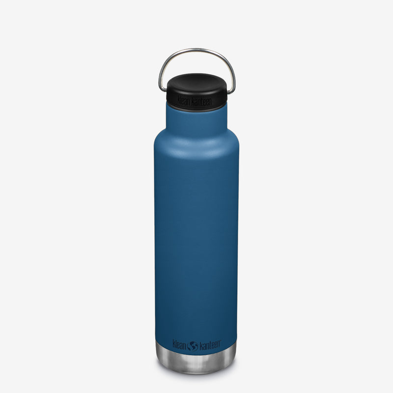 Klean Kanteen 592ml Classic Insulated Water Bottle in Real Teal