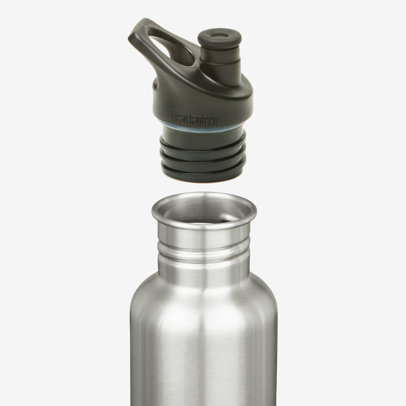 Klean Kanteen Classic Water Bottle with sports cap