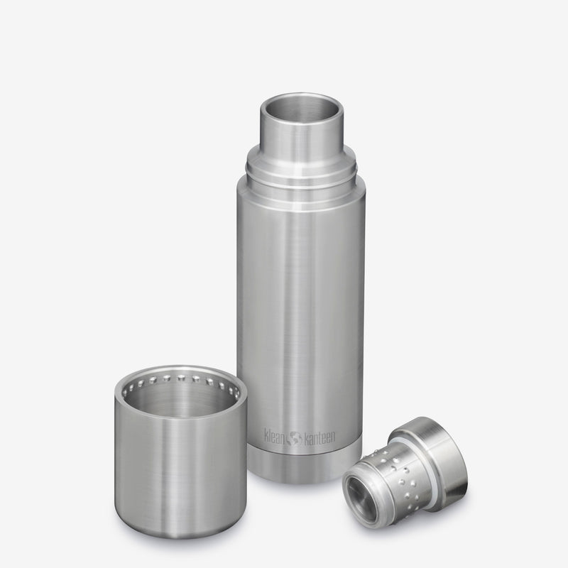 Klean Kanteen 500ml Insulated TKPro Flask in Brushed Steel