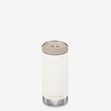 Klean Kanteen 355ml TKWide Insulated Water Bottle In Tofu White with Cafe Cap