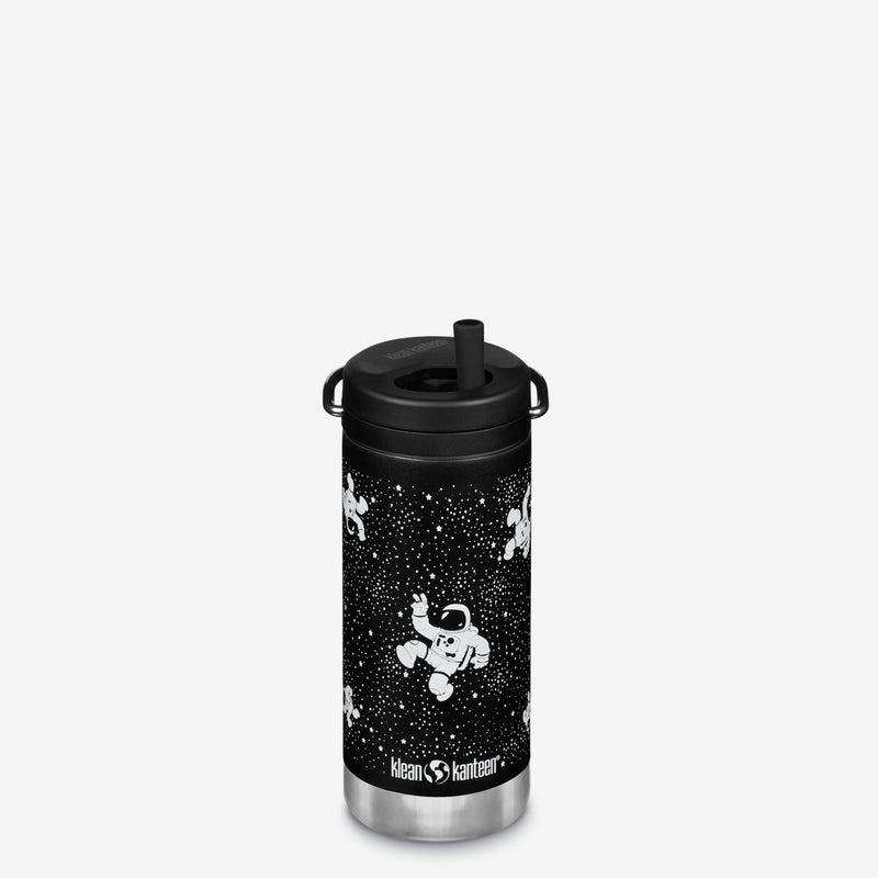 Klean Kanteen 355ml TKWide Insulated Water Bottle In Astronaut Pattern with Twist Cap