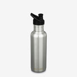 Klean Kanteen 800ml Classic Water Bottle in Brushed Steel
