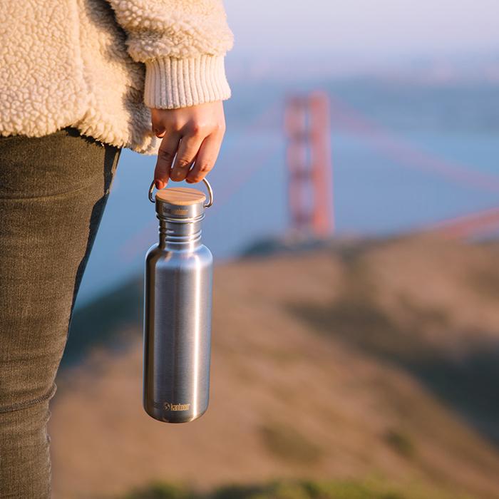 Amazon.co.jp: Klean Kanteen(クリーンカンティーン) リフレクトボトル 27oz 800ml 19322020115027  ミラー : ホーム＆キッチン