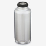 Klean Kanteen 1900ml TKWide Insulated Water Bottle In Brushed Steel with Loop Cap