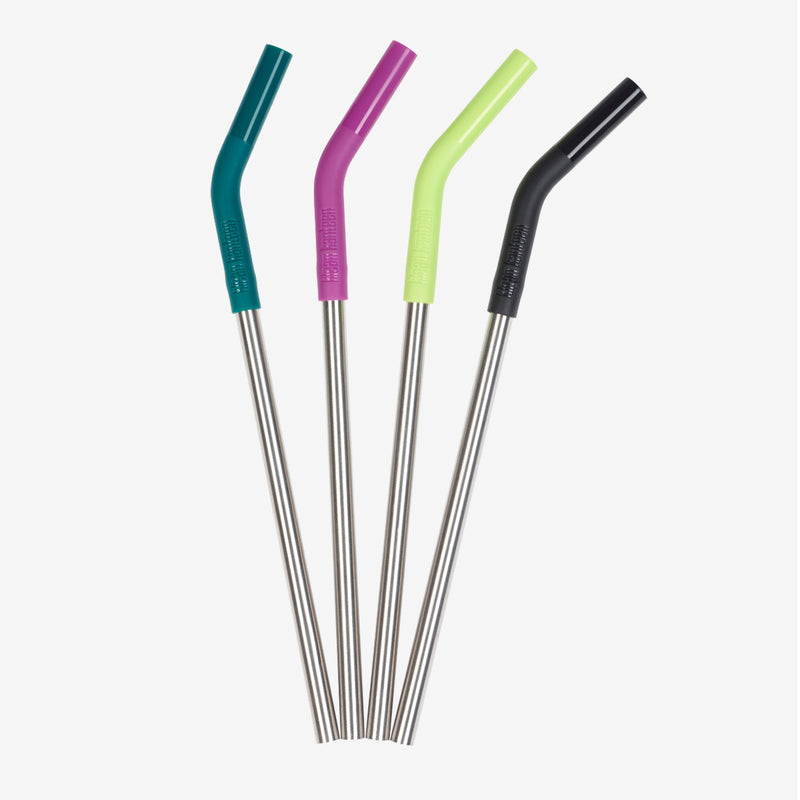 8mm Steel Straw 4-Pack