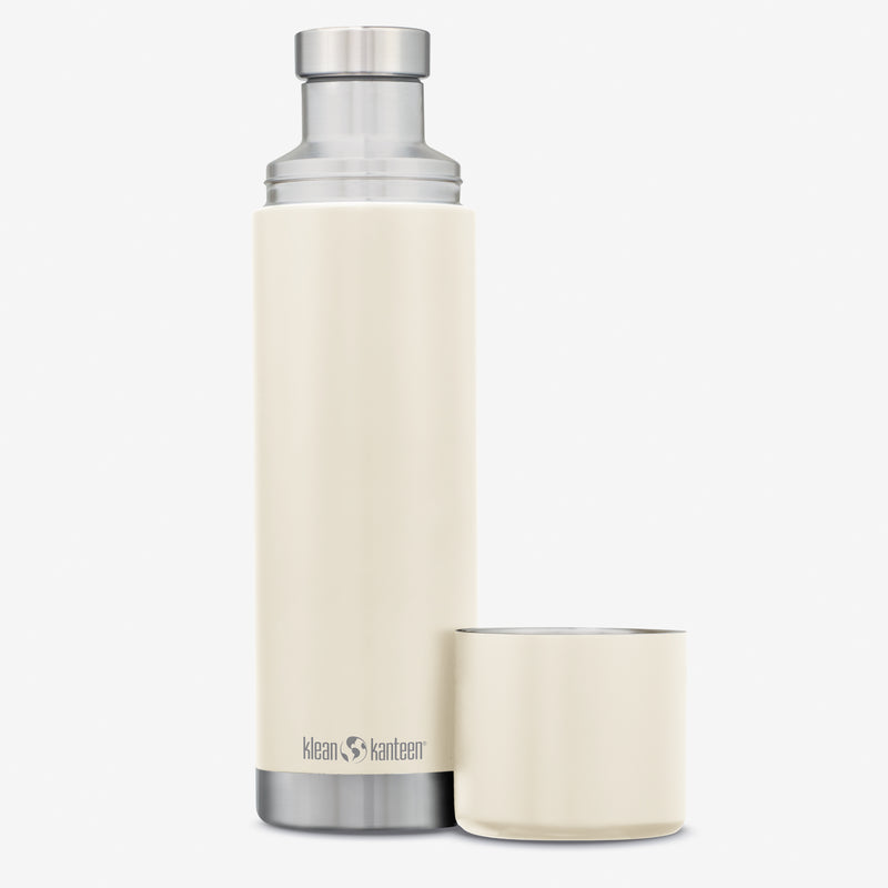 Klean Kanteen 1000ml Insulated TKPro Flask in Tofu White