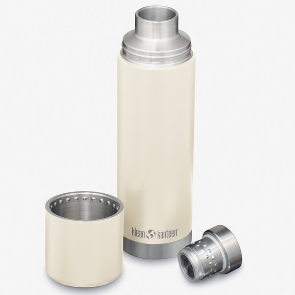 Klean Kanteen 1000ml Insulated TKPro Flask in Tofu White