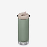 Klean Kanteen 473ml TKWide Insulated Water Bottle In Beryl Green with Twist Cap
